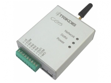 Trikdis GSM įrenginys, siunčiantis pranešimus apie signalizacijos pažeidimus CG5