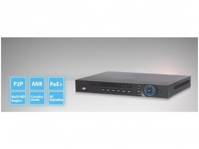 Vaizdo stebėjimo sistemos tinklinis įrašymo įrenginys NVR4208