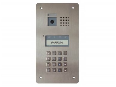 Video telefonspynė (domofonas) daugiabučiams - Farfisa Duo TD2000R